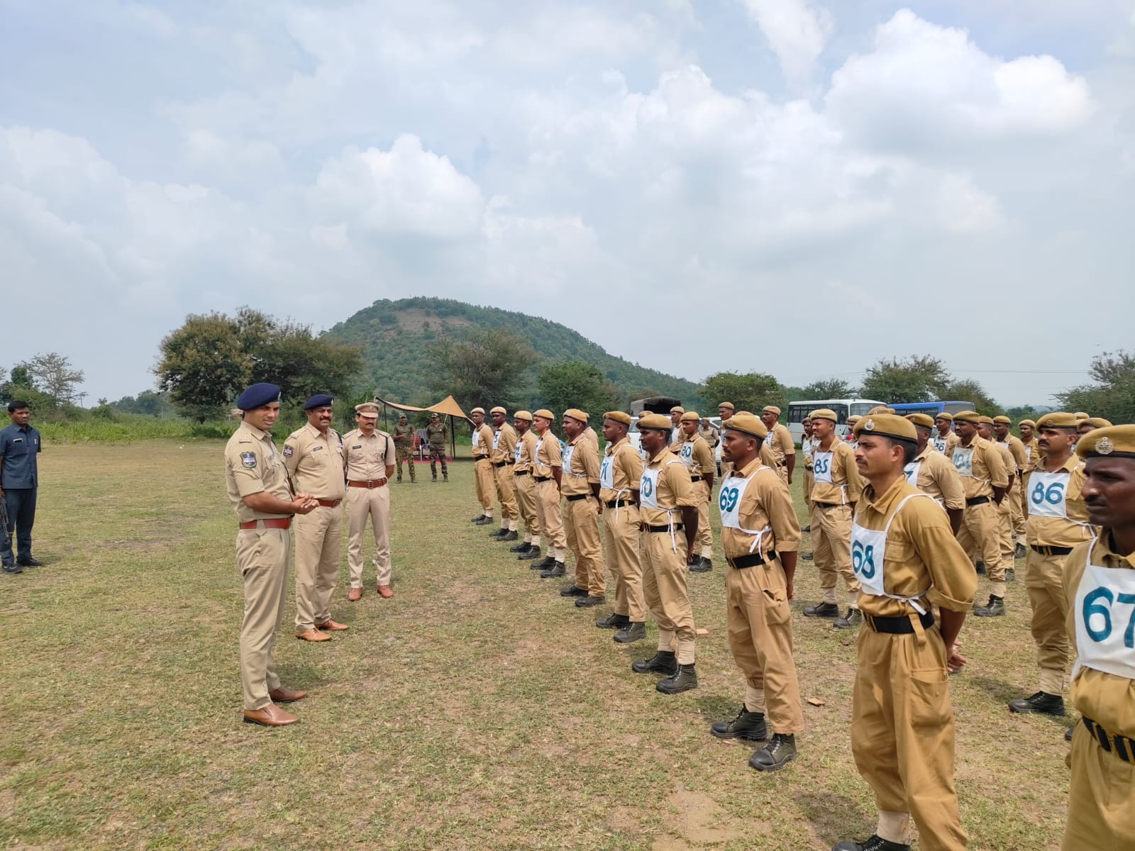 Adilabad SP Firing Training